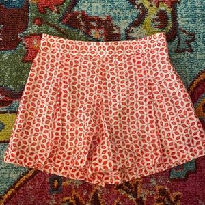 Cremieux Eyelet Shorts